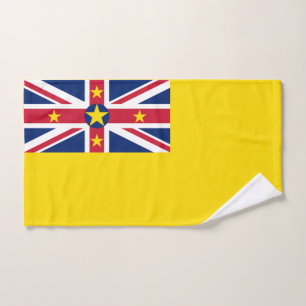 Flagge von Niue Badhandtuch Set