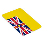 Flagge von Niue Magnet (Rechte Seite)
