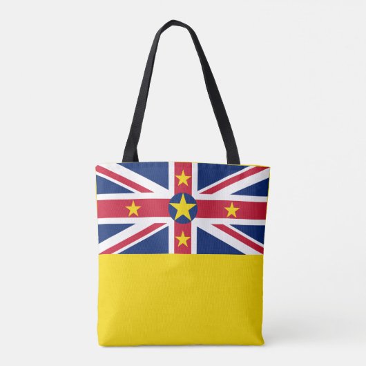 Flagge von Niue Tasche (Rückseite)