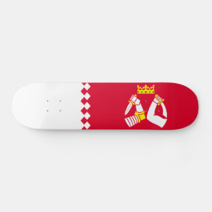 Flagge von Nordkarelien Skateboard