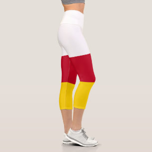 Flagge von Nordossetien Capri Leggings