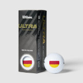 Flagge von Nordossetien Golfball (Verpackungen)