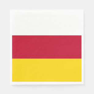 Flagge von Nordossetien Serviette