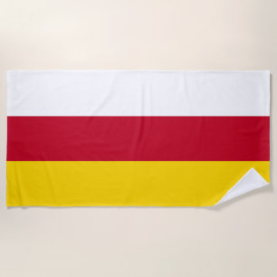 Flagge von Nordossetien Strandtuch