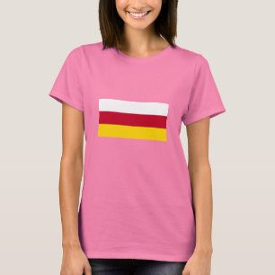 Flagge von Nordossetien T-Shirt