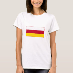 Flagge von Nordossetien T-Shirt
