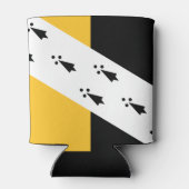 Flagge von Norfolk Can Cooler Dosenkühler (Rückseite)