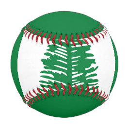 Flagge von Norfolk Island Baseball