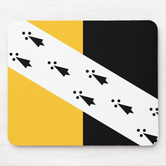 Flagge von Norfolk-Mauspad Mousepad (Vorne)