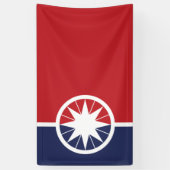 Flagge von Norman (Oklahoma) Banner (Vertikal)