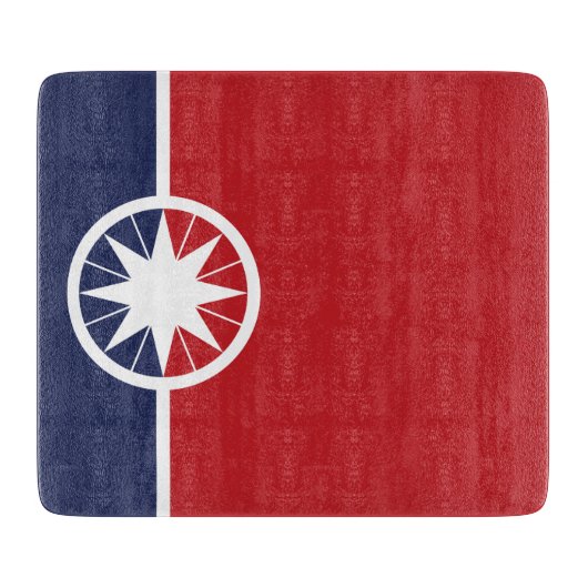 Flagge von Norman (Oklahoma) Schneidebrett (Vorderseite)