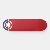 Flagge von Norman (Oklahoma) Skateboard (Horizontal)