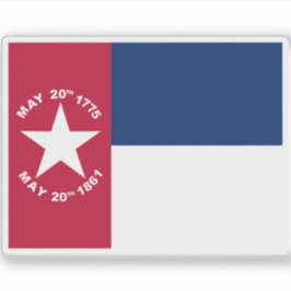 Flagge von North Carolina (1861-1865) Aufkleber