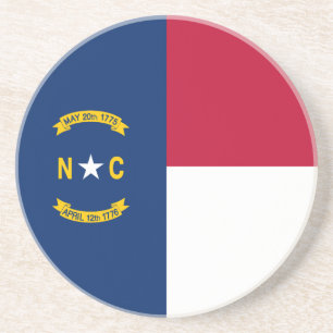 Flagge von North Carolina Getränkeuntersetzer