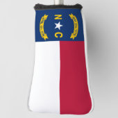 Flagge von North Carolina Golf Headcover (Rotieren 90)