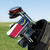 Flagge von North Carolina Golf Headcover (In Situ)