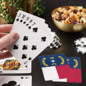 Flagge von North Carolina Spielkarten (In Situ)