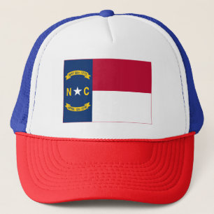 Flagge von North Carolina Truckerkappe