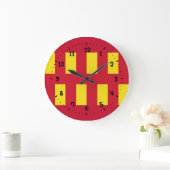 Flagge von Northumberland Große Uhr (Zuhause)