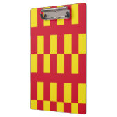 Flagge von Northumberland Klemmbrett (Links)