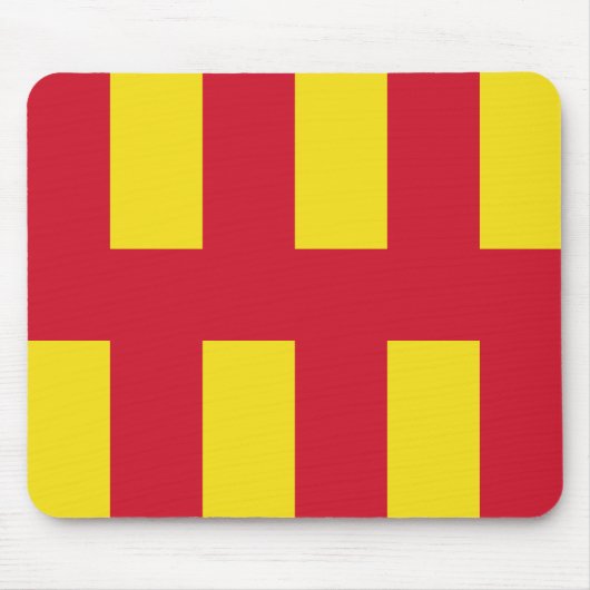 Flagge von Northumberland-Mausepad Mousepad (Vorne)