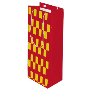 Flagge von Northumberland-Weingeschenktasche Geschenktüte Für Weinflaschen