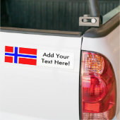Flagge von Norwegen Autoaufkleber (Auf Lkw)