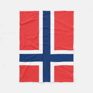 Flagge von Norwegen-Decke Fleecedecke