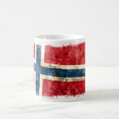 Flagge von Norwegen Kaffeetasse (Mittel)