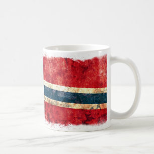 Flagge von Norwegen Kaffeetasse