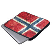 Flagge von Norwegen Laptopschutzhülle (Vorne Knopf)