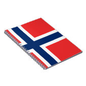 Flagge von Norwegen - Norges flagg - Det norske Notizblock (Rechte Seite)