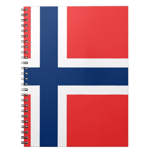 Flagge von Norwegen - Norges flagg - Det norske Notizblock (Vorderseite)