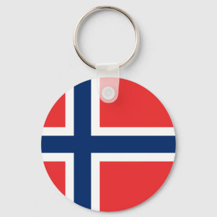 Flagge von Norwegen - Norges flagg - Det norske Schlüsselanhänger
