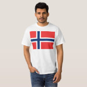 Flagge von Norwegen - Norges flagg - Det norske T-Shirt (Vorne ganz)