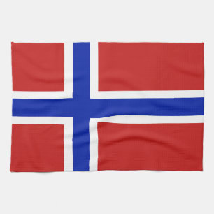 Flagge von Norwegen-Skandinavier Handtuch