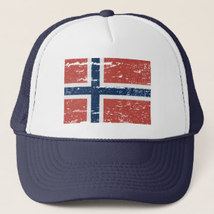 FLAGGE VON NORWEGEN TRUCKERKAPPE