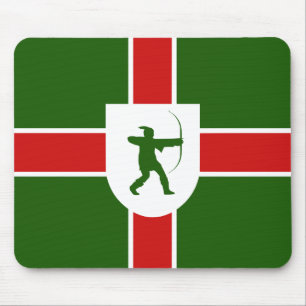 Flagge von Nottinghamshire-Mauspad Mousepad