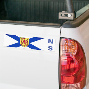 Flagge von Nova Scotia, Kanada Autoaufkleber