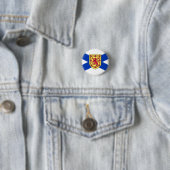 Flagge von Nova Scotia, Kanada Button (Beispiel)