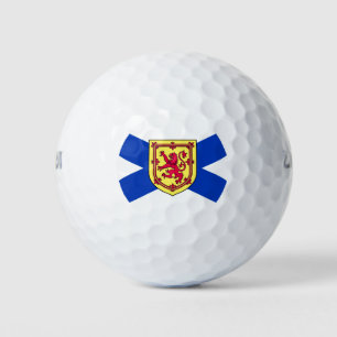Flagge von Nova Scotia, Kanada Golfball