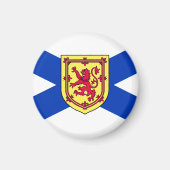 Flagge von Nova Scotia, Kanada Magnet (Vorne)