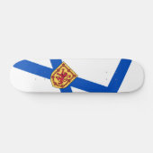 Flagge von Nova Scotia, Kanada Skateboard (Horizontal)