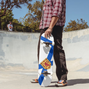 Flagge von Nova Scotia, Kanada Skateboard