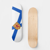 Flagge von Nova Scotia, Kanada Skateboard (Vorderseite)