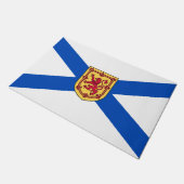 Flagge von Nova Scotia (kanadische Provinz) Fußmatte (Schrägansicht)