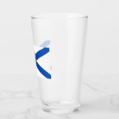 Flagge von Nova Scotia (kanadische Provinz) Glas (Links)