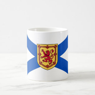 Flagge von Nova Scotia (kanadische Provinz) Kaffeetasse