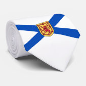 Flagge von Nova Scotia (kanadische Provinz) Krawatte (Gerollt)