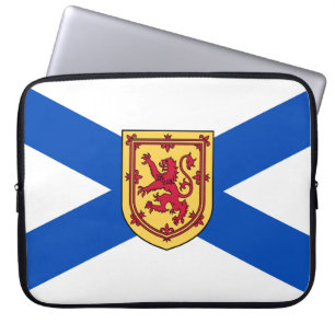 Flagge von Nova Scotia (kanadische Provinz) Laptopschutzhülle